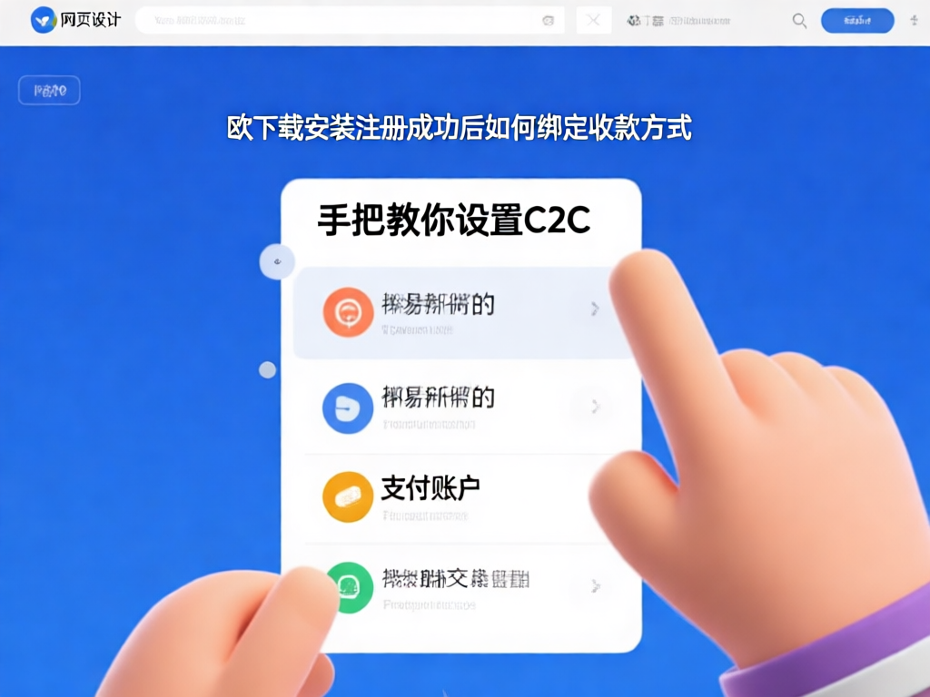 欧APP收款账户绑定界面展示